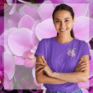 Purple Dendrobium Orchids T-Shirt