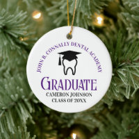 Purple Dental School Custom Graduation Christmas