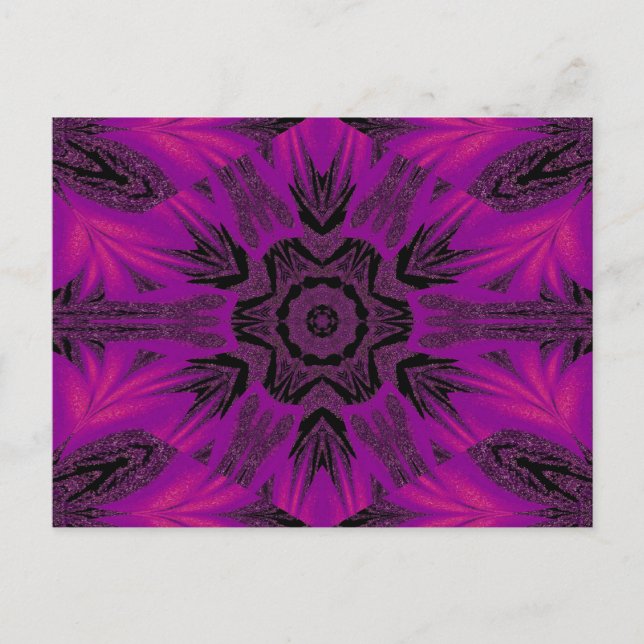 PURPLE DESERT SONG 34 POSTCARD (Front)