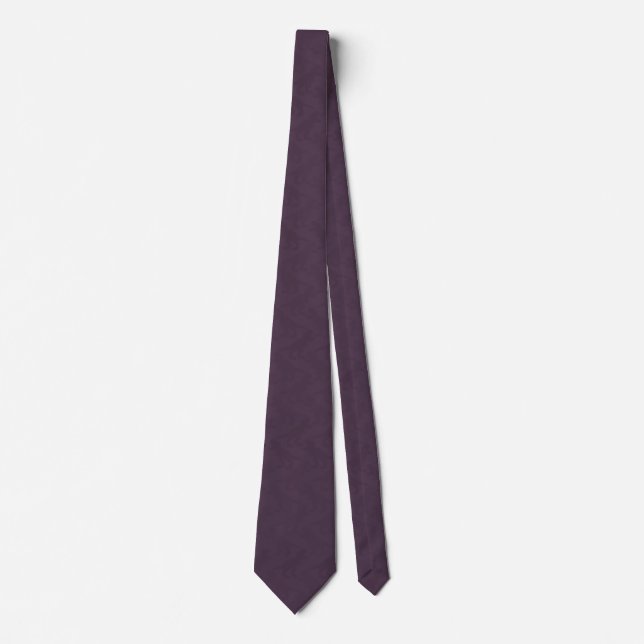 Purple dinosaur Neck Tie (Front)