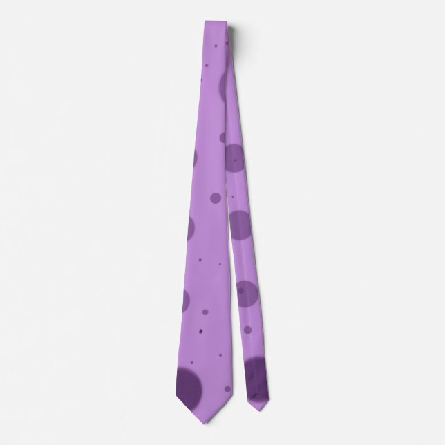 Purple Dot Chaos Tie (Front)