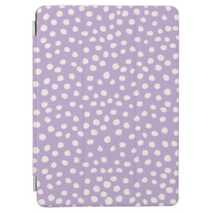 Purple Dots Animal Print Spots iPad Air Cover