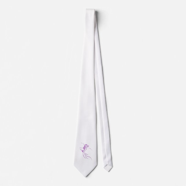 Purple Downhill Tie (Front)