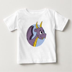Purple dragon cartoon baby T-Shirt