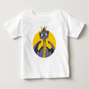 Purple dragon cartoon baby T-Shirt