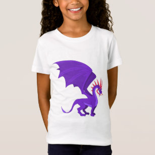 Purple dragon cartoon T-Shirt