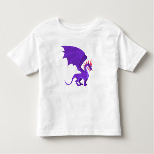 Purple dragon cartoon toddler T-Shirt