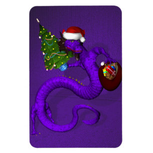 Purple Dragon Magnet
