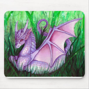 Purple Dragon Mouse Pad