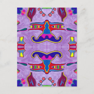Purple Dragon Postcard