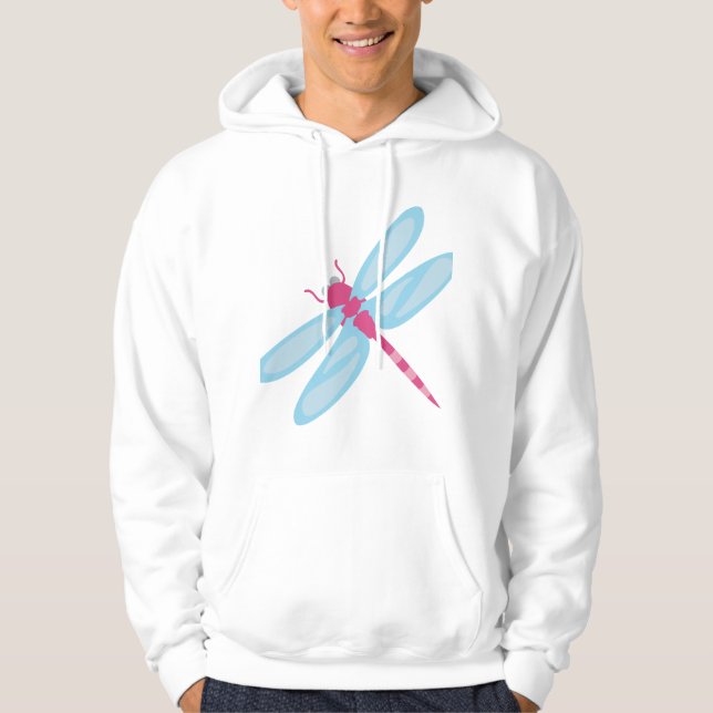 Purple Dragonfly Hoodie (Front)