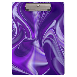 Purple Dream , Abstract Fantasy Rainbow-Art Clipboard