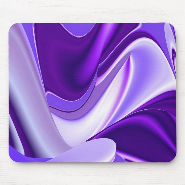 Purple Dream , Abstract Fantasy Rainbow-Art Mouse Pad (Front)