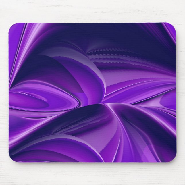 Purple Dream , Abstract Fantasy Rainbow-Art Mouse Pad (Front)