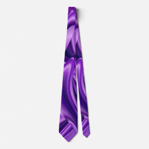 Purple Dream , Abstract Fantasy Rainbow-Art Tie