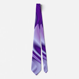 Purple Dream , Abstract Fantasy Rainbow-Art Tie