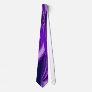 Purple Dream , Abstract Fantasy Rainbow-Art Tie