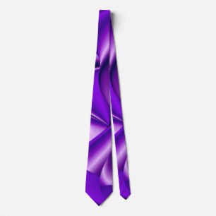 Purple Dream , Abstract Fantasy Rainbow-Art Tie