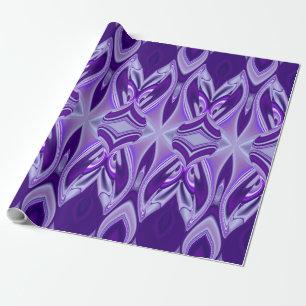 Purple Dream , Abstract Fantasy Rainbow-Art Wrapping Paper