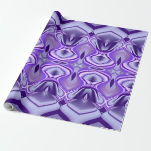 Purple Dream , Abstract Fantasy Rainbow-Art Wrapping Paper