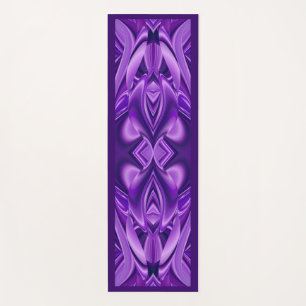 Purple Dream , Abstract Fantasy Rainbow-Art Yoga Mat