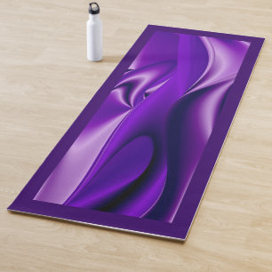 Purple Dream , Abstract Fantasy Rainbow-Art Yoga Mat
