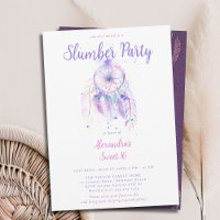 Purple Dream Catcher Slumber PJ Party Sweet 16