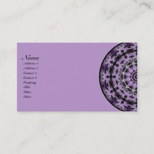 Purple Dream Kaleidoscope Business Card
