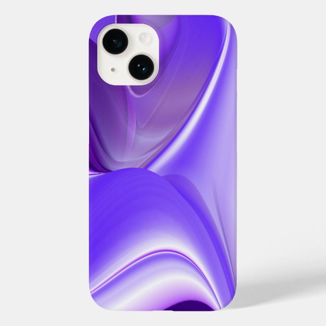 Purple Dreams , Abstract Fantasy Rainbow-Art Case-Mate iPhone Case (Back)
