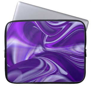 Purple Dreams , Abstract Fantasy Rainbow-Art Laptop Sleeve