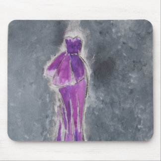 Purple Dress Mousemat