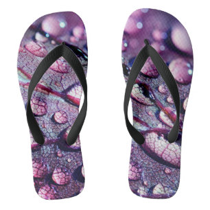 Purple Drops Jandals