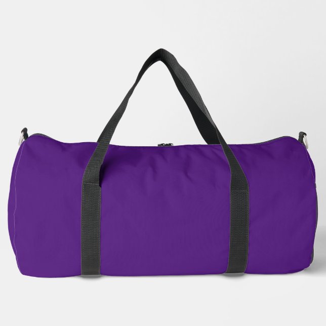 Purple Duffle Bag (Front)