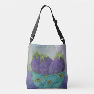 Purple Eggplant Crossbody Bag