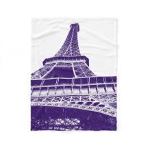 Purple Eiffel Tower