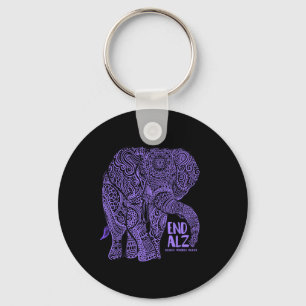 Purple Elephant Heimerheimer Awareness Apparel And Key Ring