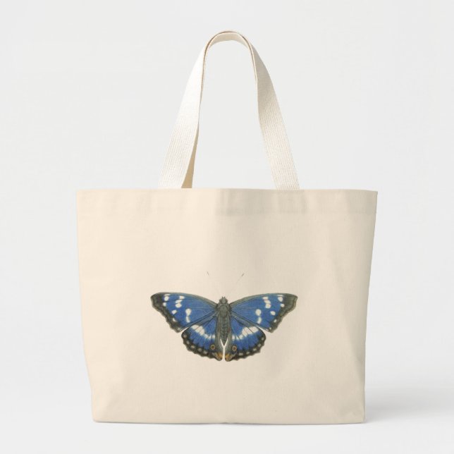 Purple Emperor 2012 Large Tote Bag (Front)