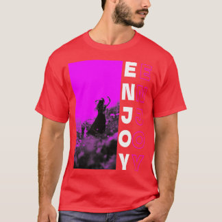 Purple Enjoy T-Shirt