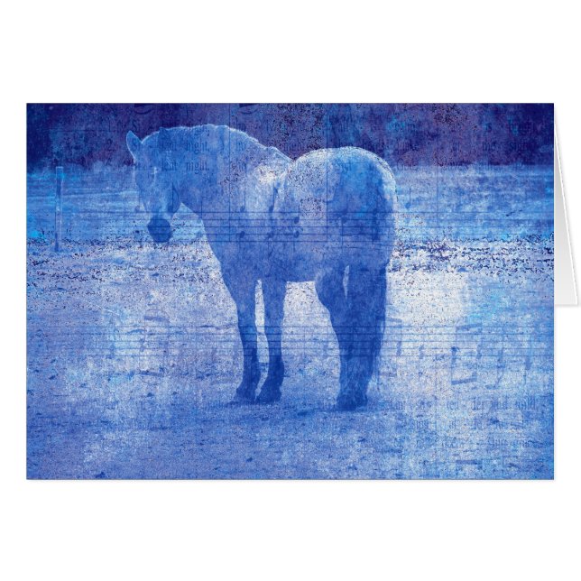 Purple Equine (Front Horizontal)