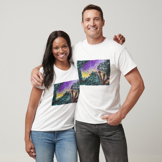 Purple Evening T-Shirt (Unisex)