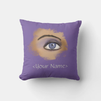 Purple Eye Makeup Cushion