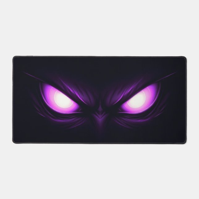 Purple Eyes Mouse Pad (Front)