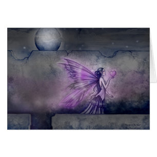 Purple Fairy Fantasy Art Card