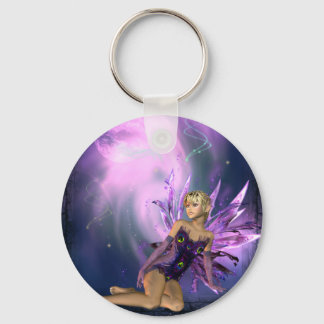 Purple Fairy Keychain