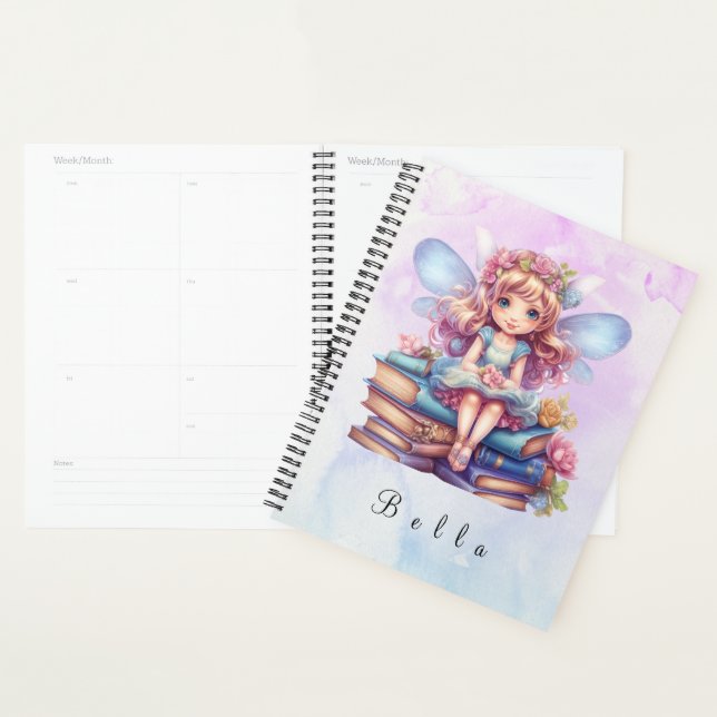 purple fairy magic  planner (Display)
