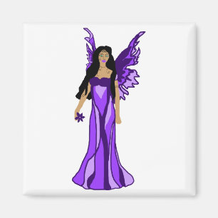 Purple fairy magnet