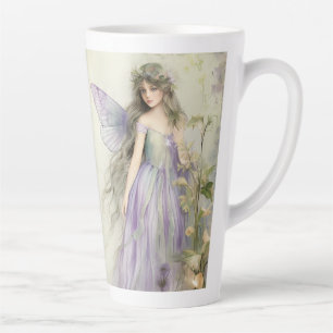 Purple Fairy (matching lined journal available) Latte Mug