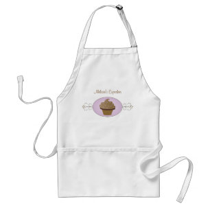 Purple Fancy Cake Standard Apron