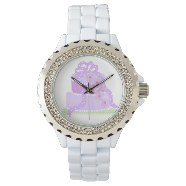 Purple Fancy Cake Watch (Front)
