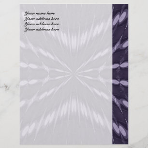 Purple Fantasy Custom Letterhead